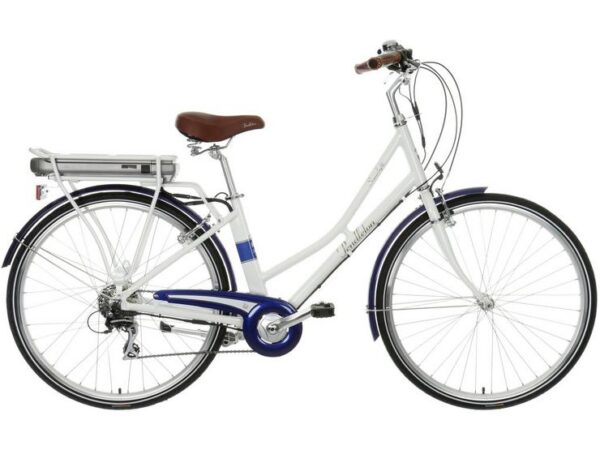 Pendleton Somerby Electric Hybrid Bike - White And Navy - M Frame