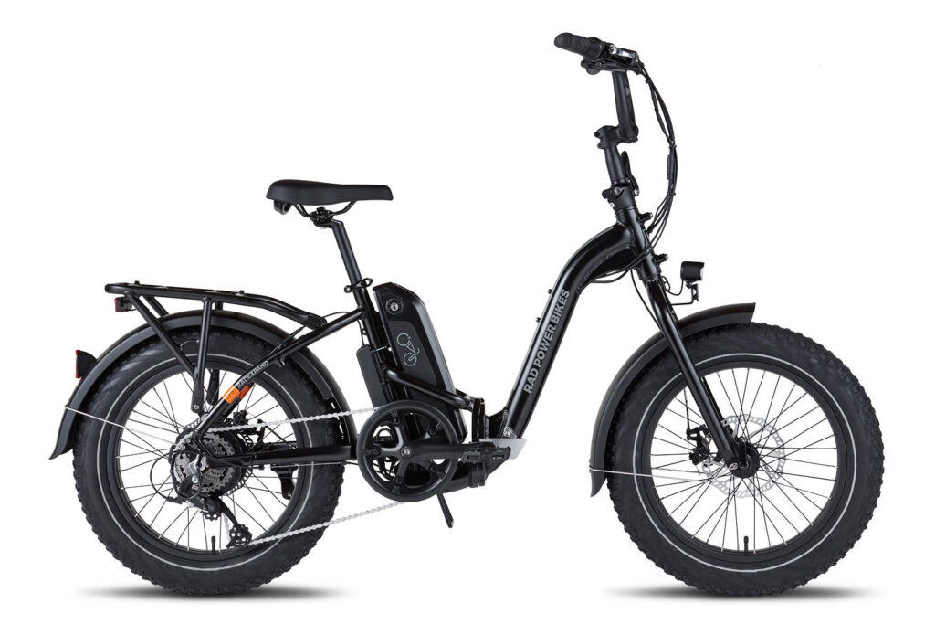 Rad Power Bikes RadExpand 5 Folding Electric Bike in Black Electric