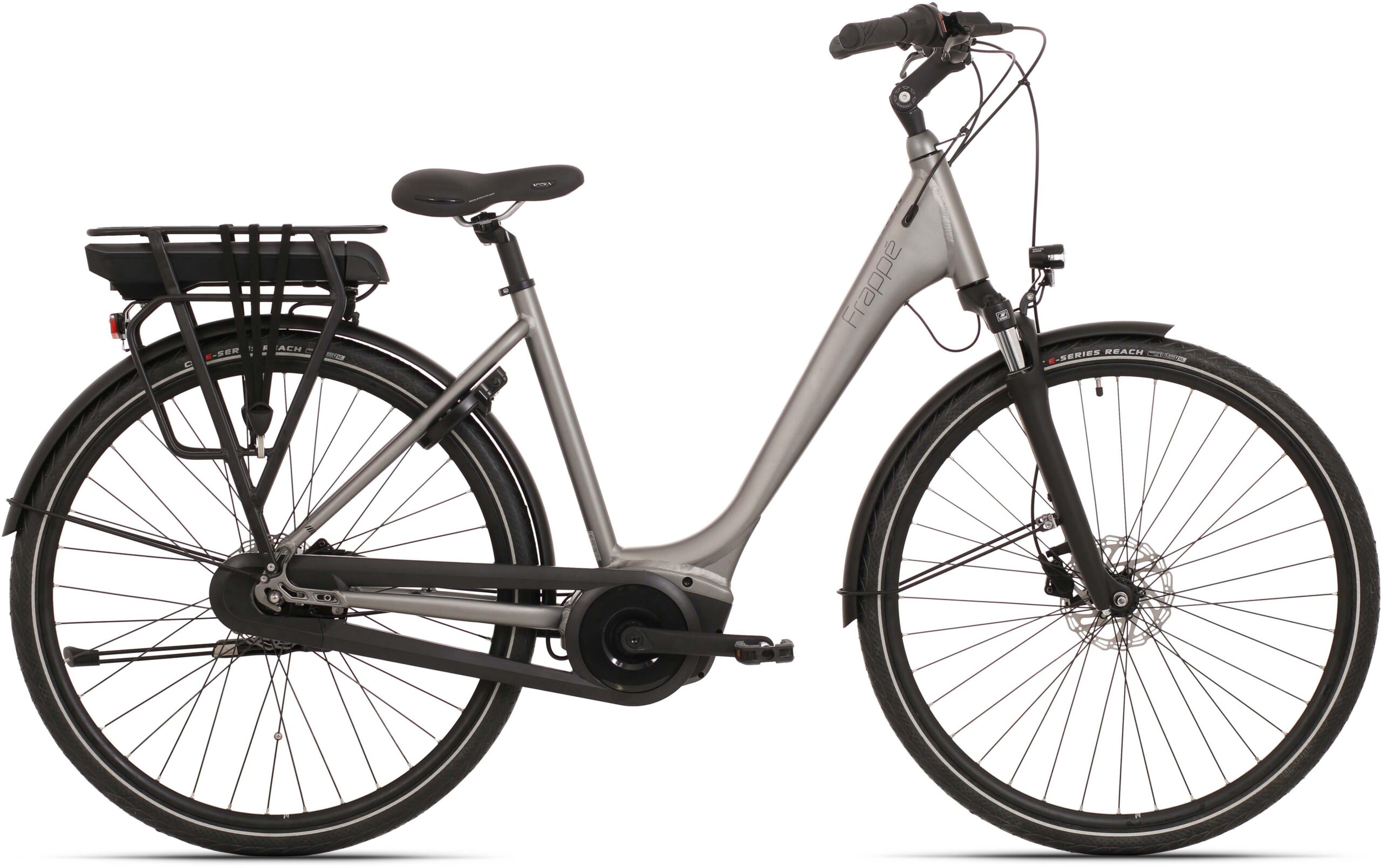 £2999.00 Frappe Fbc 400 Electric Hybrid Bike Brown S Frame