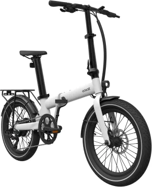 Eovolt Afternoon Electric Folding Bike - Moon Grey - 20 Inch Wheel