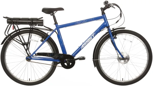 Assist Crossbar Hybrid Electric Bike 2023 - Blue