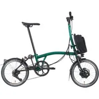 Brompton Electric P Line Urban - High Handlebar - Emerald Lacquer