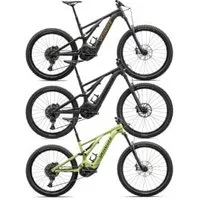 Specialized Turbo Levo Alloy Mullet Electric Mountain Bike  2023 S4 - SATIN DARK MOSS GREEN / HARVEST GOLD