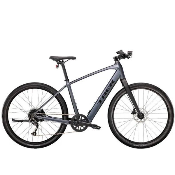 Trek Dual Sport+ 2 Electric Hybrid Bike - Grey