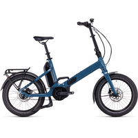 Cube Fold Hybrid 500 Electric Folding Bike 2024 Dark Blue/Black