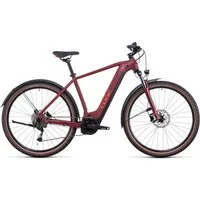 Cube Nuride Hybrid Performance 625 Allroad Electric Hybrid Bike 2022 Red