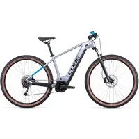 Cube Reaction Hybrid Performance 500 Electric Bike 2022 Silver/Blue