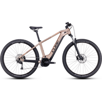 Cube Reaction Hybrid Performance 625 Electric Bike 2024 Metallic Brown/Orange