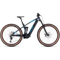 Cube Stereo Hybrid 140 HPC SLX 750 Electric Bike 2024 Liquid Blue/Blue