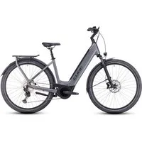 Cube Touring Hybrid EXC 625 Easy Entry Electric Bike Grey/Metal