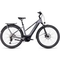 Cube Touring Hybrid EXC 625 Trapeze Electric Bike Grey/Metal