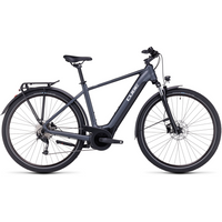 Cube Touring Hybrid One 500 Electric Bike Grey/White