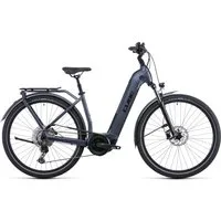 Cube Touring Hybrid Pro 500 Electric Bike EE 2022 Grey/Black