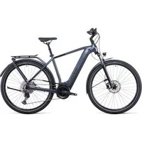 Cube Touring Hybrid Pro 625 Electric Hybrid Bike 2022 Grey/Black