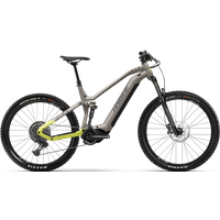 Haibike AllMtn 2 Electric Mountain Bike 2024 Grey/Lemon/Black