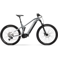 Haibike AllMtn 3 Electric Bike 2024 Cold Grey/White Silver