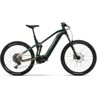 Haibike AllMtn 7 Electric Mountain Bike 2024 Green/Caramel/Black