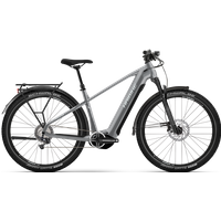 Haibike Trekking 7 High Electric Bike 2024 Urban Grey/White