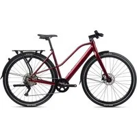 Orbea Vibe MID H30 EQ Electric Bike 2022/23 Metallic Dark Red