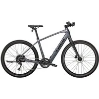 Trek Dual Sport+ 2 Electric Hybrid Bike Galactic Grey