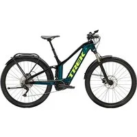 Trek Powerfly FS 4 EQ Electric Mountain Bike 2022 Aquatic/Trek Black