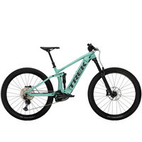 Trek Rail 7 Deore XT Electric Bike 2023 Matt Blue Sage