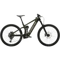 Trek Rail 9 Gx Electric Mountain Bike 2022 Black Olive/Trek Black