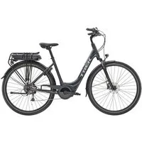 Trek Verve+ 1 Lowstep 500wh Electric Bike 2022 Solid Charcoal