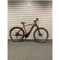 2nd Hand Cube Nuride Hybrid Performance 625 Allroad Large Electric Bike 2022 Red/Red