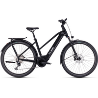 Cube Kathmandu Hybrid EXC 750 Trapeze Electric Bike 2024 Grey/Silver