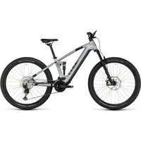 Cube Stereo Hybrid 120 Race 750 Electric Bike 2024 Polar Silver/Black