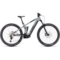 Cube Stereo Hybrid 140 HPC Pro 750 Electric Bike 2024 Swamp Grey/Black