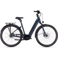 Cube Supreme Hybrid SLT 625 Easy Entry Electric Bike 2024 Midnight/Black