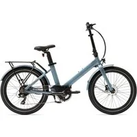 Eovolt Evening 24 Compact Electric Folding Bike 2022 Ocean Blue