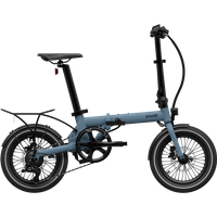 Eovolt Morning Folding Electric Bike 16in Wheel 2023 Ocean Blue
