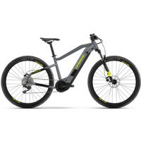 HaiBike HardNine 6 Electric Mountain Bike 2022 Cool Grey/Black Grey