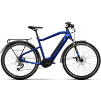 Haibike Trekking 4 Electric Bike 2022 High Gloss/Matte/Blue/Black