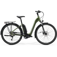 Merida Espresso City 300 SE EQ Electric Hybrid Bike 2022 Green/Grey