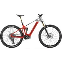 Mondraker Crafty Carbon RR Electric Bike 2024 Red/Silver/Grey
