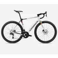 Orbea Gain M20i Electric Bike 2024 White Chic/Metallic Green Artichoke