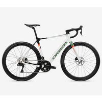 Orbea Gain M20i Electric Road Bike 2023 White Chic/Metallic Green Artichoke