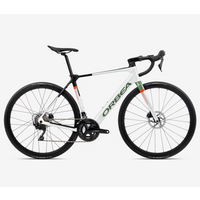 Orbea Gain M30 Electric Road Bike 2023 White Chic/Metallic Green Artichoke