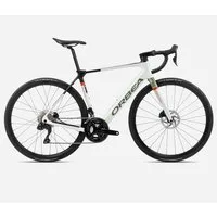 Orbea Gain M30i Electric Bike 2024 White Chic/Metallic Green Artichoke