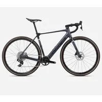 Orbea Gain M31E 1X Electric Bike 2024 Tanzanite Carbon View/Carbon Raw