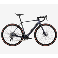 Orbea Gain M31E 1X Electric Road Bike 2023 Tanzanite Carbon View/Carbon Raw