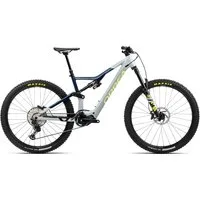 Orbea Rise H10 Electric Mountain Bike 2023 Iceberg Grey/Moondust Blue