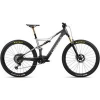 Orbea Rise M-Ltd Electric Mountain Bike 2023 Carbon Raw/Shark Grey