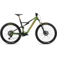 Orbea Rise M-Ltd Electric Mountain Bike 2023 Chameleon Goblin Green/Black