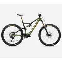 Orbea Rise M-Team Electric Bike 2024 Chameleon Goblin Green/Black