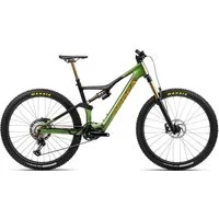 Orbea Rise M-Team Electric Mountain Bike 2023 Chameleon Goblin Green/Black